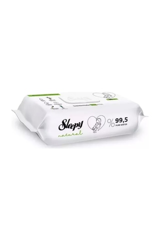 Sleepy Natural Yenidoğan Islak Bebek Bakım Havlusu 90 Adet