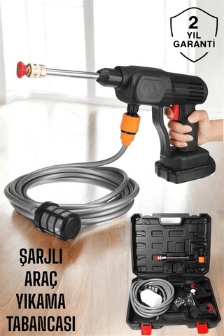 Mey İthalat Şarjlı Araç Yıkama