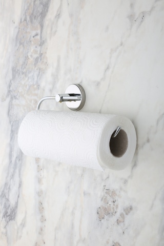 Ceria Krom Solo Havluluk Eko Model Havlu Kağıdı Askısı Yapışkanlı & Vidalı Turkuaz Seramik Diğer