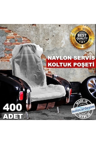Her Marka Araca Uygun Naylon Oto Koltuk Servis Poşeti 400 Adet Her Marka Araca Uygun Naylon Oto Koltuk Servis Poşeti 400 Adet