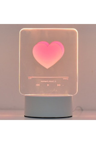 Kosona 3d Led Ambiyans Lambası: Yumuşak Işık, Kreatif Tasarım, Ev Dekorasyonu Ve Çocuk Odası Için Uygun Diğer