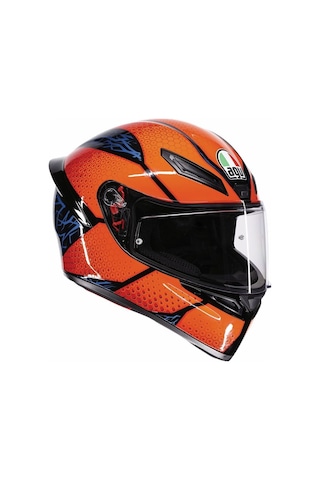Agv K1s Speedarmor Kapalı Kask Siyah Turuncu