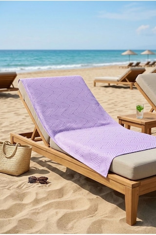 Indigo Peak Pembe Plaj Havlusu 70 X 150 Mor