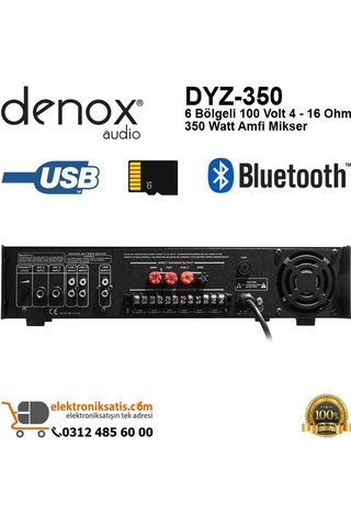 Denox Dyz-350 100V 350 Watt 6 Bölgeli Anfi
