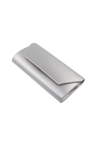 Keeba Gümüş Abiye Çanta. Gümüş Kadın Abiye Çanta. Abiye Gümüş Kumaş Davet Gece Portföy Clutch Çanta. Gümüş