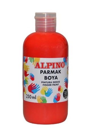 Alpino Parmak Boyası Kırmızı Mavi Yeşil Sarı 250ml Set