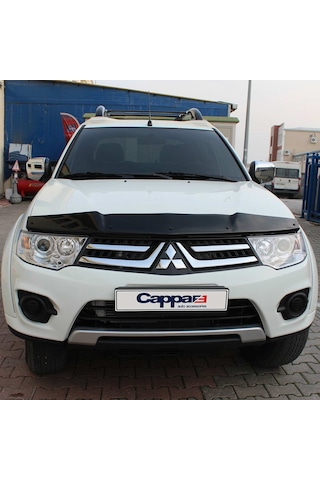 Cappafe Mitsubishi L200 Ön Kaput Koruma Rüzgarlık 4Mm Abs 07-1