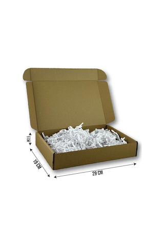 19x29x5cm Kilitli Dayanıklı E-ticaret Karton Kargo Kutusu 1000 Adet