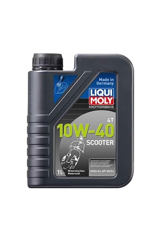 Liqui Moly 10W-40 4t Basic Scooter 1 L Motosiklet Yağı (1618)