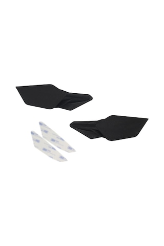 Shineyee Honda, Suzuki, Yamaha İçin Abs Malzemeden Siyah Motosiklet Kanatçık Seti - 2 Parça