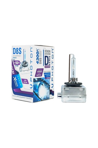 D8S 4300K +%50 Fazla Işık Xenon Ampul