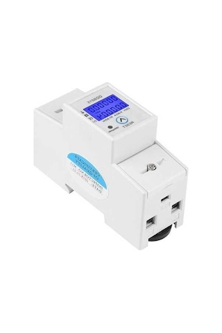 Dancemonkey Tal Lcd Tek Fazlı Enerji Ölçer 230v 50hz Di Tal Dds015, Watt Ölçer Dın Raya Montaj