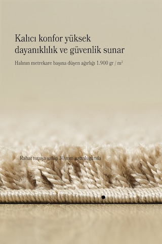 Modern Desensiz Bej Halı Salon Halısı Oturma Odası Halısı Çocuk Halısı Yumuşak Halı Yuvarlak Halı Bej