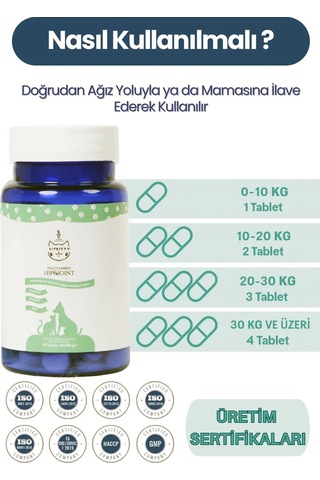 Vitkitty Kediler Ve Köpekler İçin Eklem Sağlığı Destekleyici Tablet 75 Adet