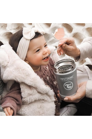 Twistshake Mama Termosu Gri 350 Ml Tws-dbd7518 TWS-DBD7518 Gri