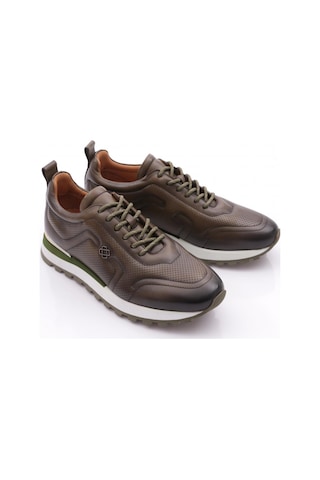 Dgn 5960 Erkek Bağcikli Sneakers Ayakkabi Haki