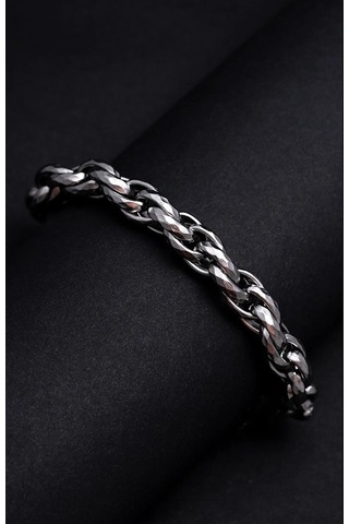 Vogutima Sarmal Model Çelik Bileklik Gümüş