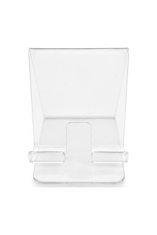Telefon Ve Tablet Standı Masaüstü Destek Tutucu Şeffaf Pleksi Glass 10x8 Cm