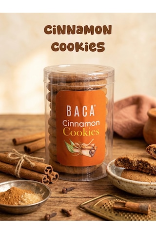 Cinnamon Cookies Tarçınlı 130g