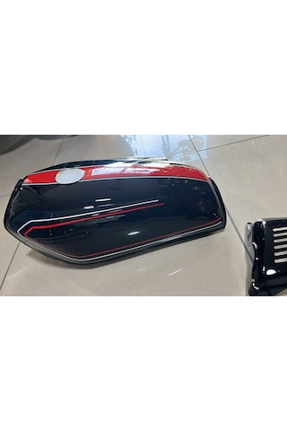 Cg Benzin Deposu Şeritli Siyah 006 Hsj