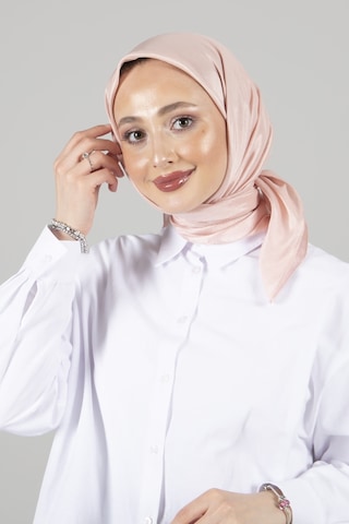 Latte Brisa Vual Eşarp /1196 - Pudra