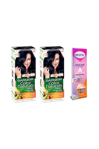 Garnier Color Naturals Set Boya 1 - 10 Gece Mavisi 2 Adet