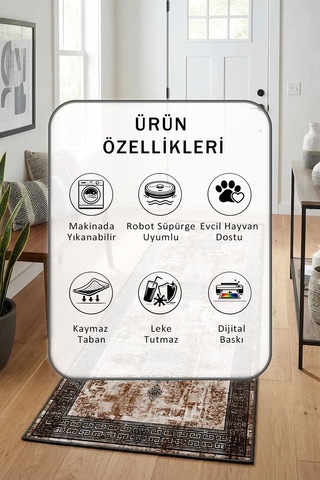 Yıkanabilir Yolluk 27 Vizon