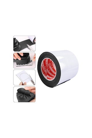 Suntek Ayakkabı Tabanı Koruyucu Kaymaz Taban Çıkartmaları 10cmx200cm Siyah