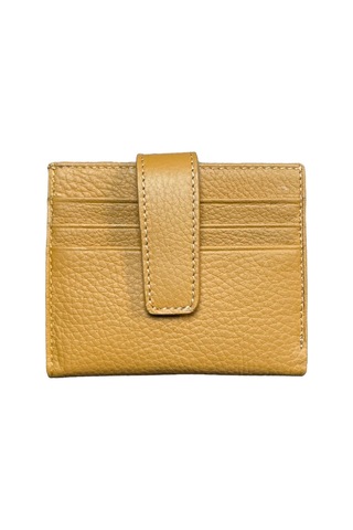 Monte Lui Mnt206 Deri Cüzdan Kartlık Hardal