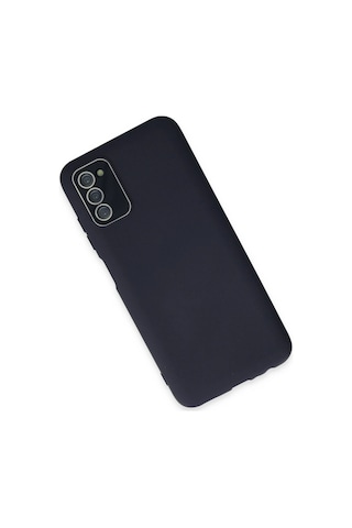 Newface Samsung Galaxy Uyumlu A03s Kılıf Lansman Glass Kapak Semeglbl - 7 - Lacivert
