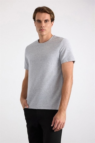 Süvari Gri Regular Bisiklet Yaka Tişört Sts1014000001-s05