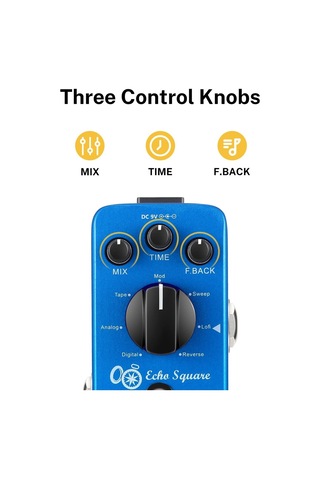 Donner Ec1006 Dijital Multi Delay Pedalı