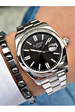 Jg. Polo Clup Jpc.1025 S035 Erkek Kol Saati Gri 48003346