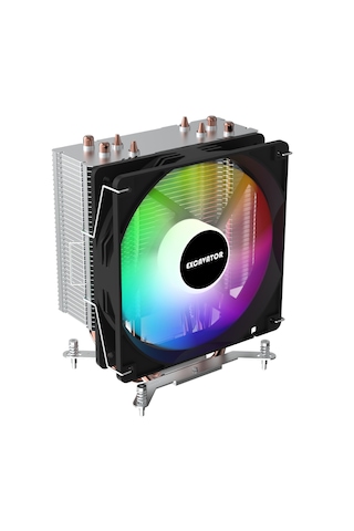 Excavator G400 120mm Rgb Kule Tipi Intel İşlemci Soğutucu 120*120*25mm