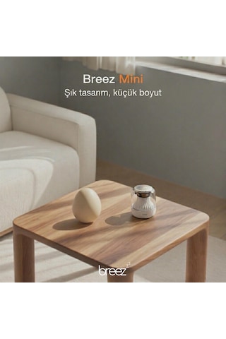 Breez Mini Beyaz Gürültü Makinesi Pışpışlı Ninnili Radyasyon Içermeyen Uyku Arkadaşı