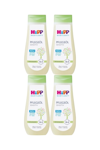 Hipp Babysanft Bebek Bakım Yağı/pelegeöl Sensıtıv 200ml 4lü Set