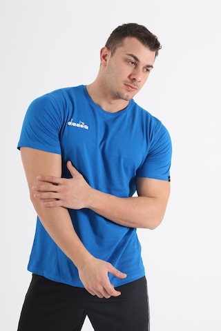 Diadora Veni Antreman T-shirt Sax Saks Mavi