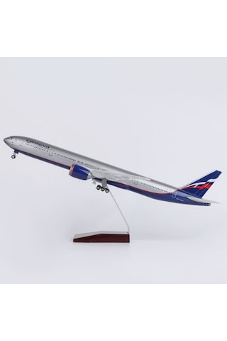 Aeroflot Boeing 777 Yolcu Uçağı Model Uçak 1/157 Ölçek 47cm
