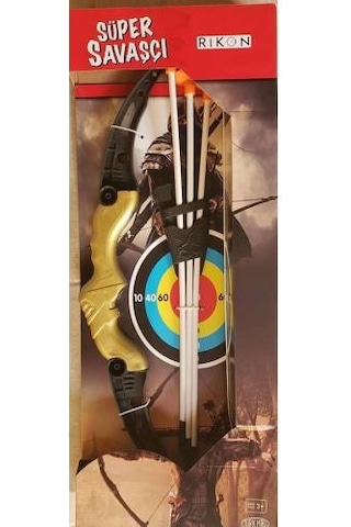 Büyük Boy Savaşçı Ok Yay Seti 60 CM Büyük Boy Savaşçı Ok Yay Set
