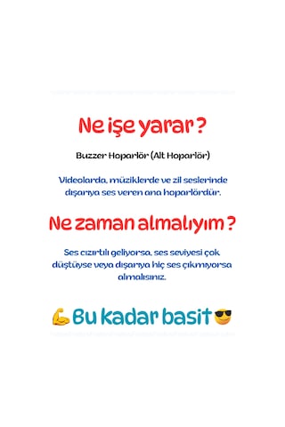 Tecno Camon 40 Pro 5g Buzzer Hoparlör Alt Hoparlör - Cm7 Uyumlu