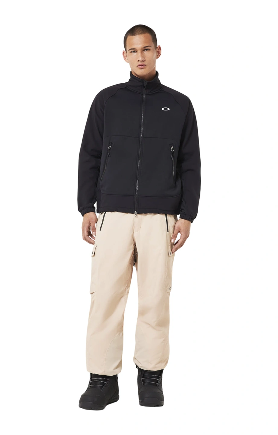 Oakley Oakley Peak Rc Full Zip Erkek Siyah Sweatshirt 14573 SiYAH