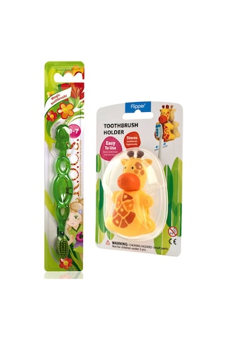 Rocs Kids 3-7 Yaş Diş Fırçası Ve Flipper Hijyenik Diş Fırça Kabı Rocs Kids 3-7 Yaş Diş Fırçası Ve Flipper Hijyenik Diş Fırça Kabı