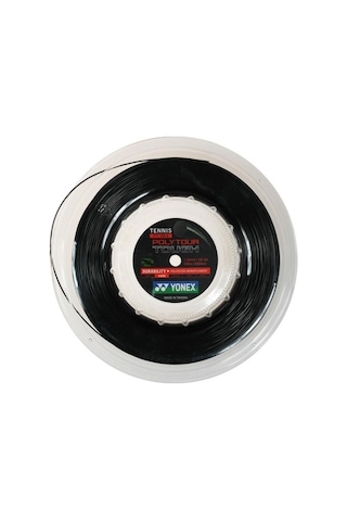 Yonex Poly Tour Tough 125-2 200m Tenis Kordaj Siyah
