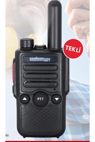 Aselsan A446C1 Pmr El Telsizi Siyah