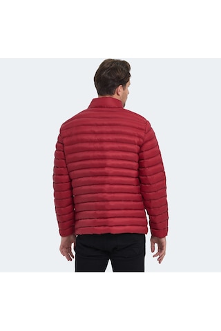 Slazenger HAYDEN IN Erkek Şişme Kırmızı Mont & Kaban