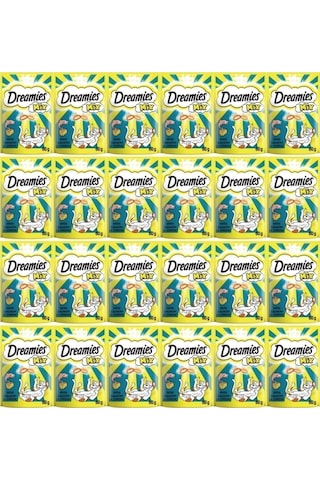 Dreamies Mix Somon Balıklı Ve Peynirli Kedi Ödülü 60 Gr X 24 Adet