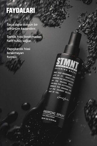 Stmnt Hafif Tutuş Çok Amaçlı Saç Şekillendirici Sprey 200ml
