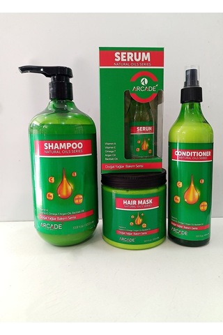 Arcade Natural Oils Serisi Saç Bakım Seti
