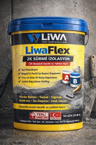 Liwaflex 2k Sürme İzolasyon Liwaflex 2k Sürme İzolasyon