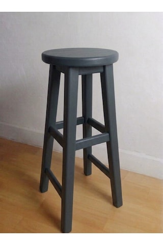 Ahşap Tabure 75 Cm Antrasit Ahşap Tabure 75 Cm Antrasit